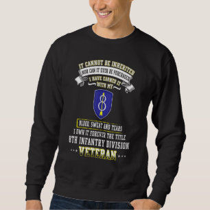 Sweatshirt Vieux grincheux 8e division d'infanterie Milice de