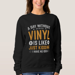 Sweatshirt Vieux Skool Vinyl, Love Decks, Vinyl Lovers, DJ, R
