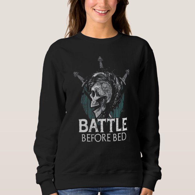 Sweatshirt Viking Tee Bataille Avant Bed Tee 1 (Devant)