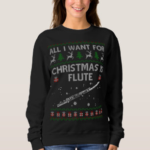 Sweatshirt Vilain Tout Ce Que Je Veux Pour Flute Sweater De N