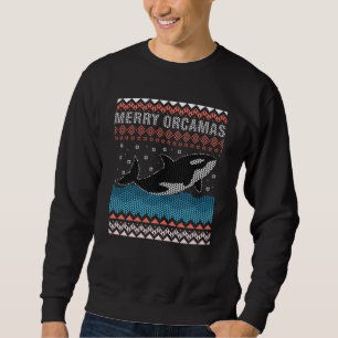 Sweatshirt Vilaine Noël Noël Orca
