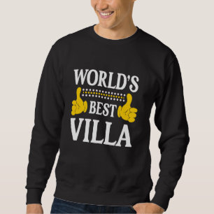 Sweatshirt Villa Nom de famille Funny Team Famille Nom de fam