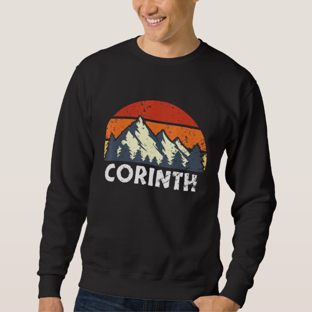 Sweatshirt Ville De Corinthe Grèce Ancienne Cité Grecque Anci (Devant)