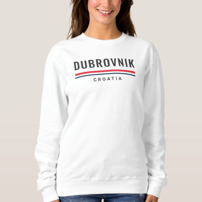 Sweatshirt Ville de Dubrovnik Croatie (Devant)