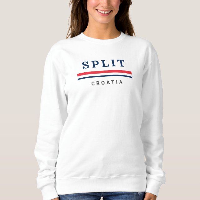 Sweatshirt Ville de Split Croatie (Devant)
