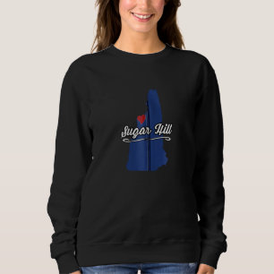 Sweatshirt Ville De Sugar Hill New Hampshire Nh Merch Zip