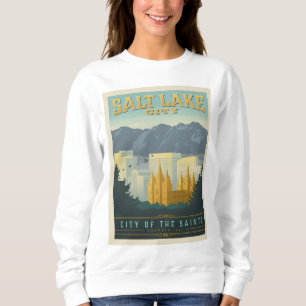 Sweatshirt Ville des Saints   Salt Lake City, Utah
