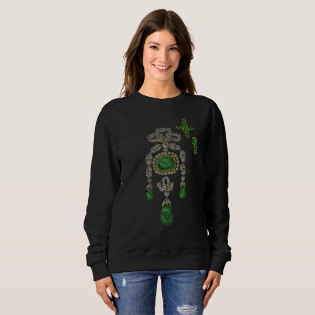 Sweatshirt Ville verte (Devant entier)