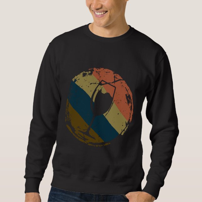 Sweatshirt Vin Boisson Vin Vin Vintage Verre (Devant)