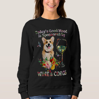 Sweatshirt Vin Et Corgis