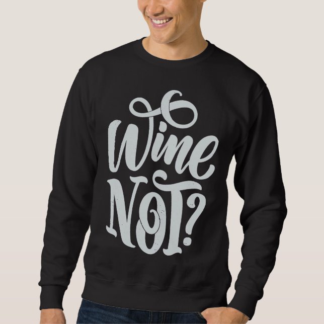 Sweatshirt Vin non 23 (Devant)