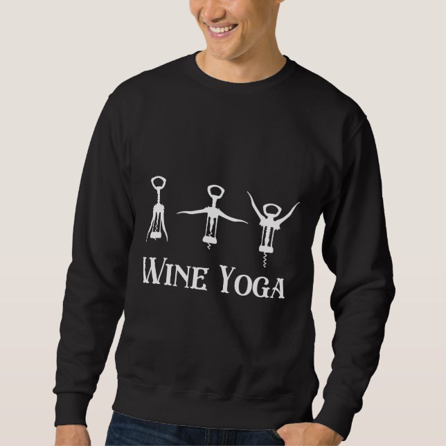 Sweatshirt Vin Yoga (Devant)