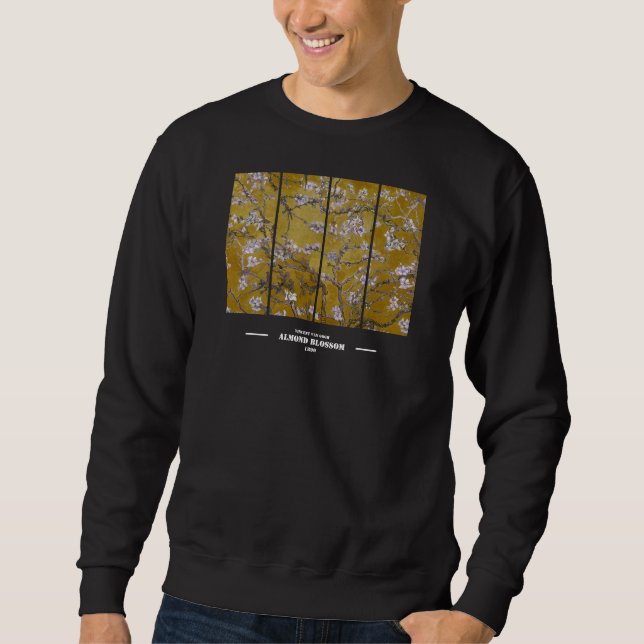 Sweatshirt Vincent Van Gogh Floraison d'amandier  (Devant)
