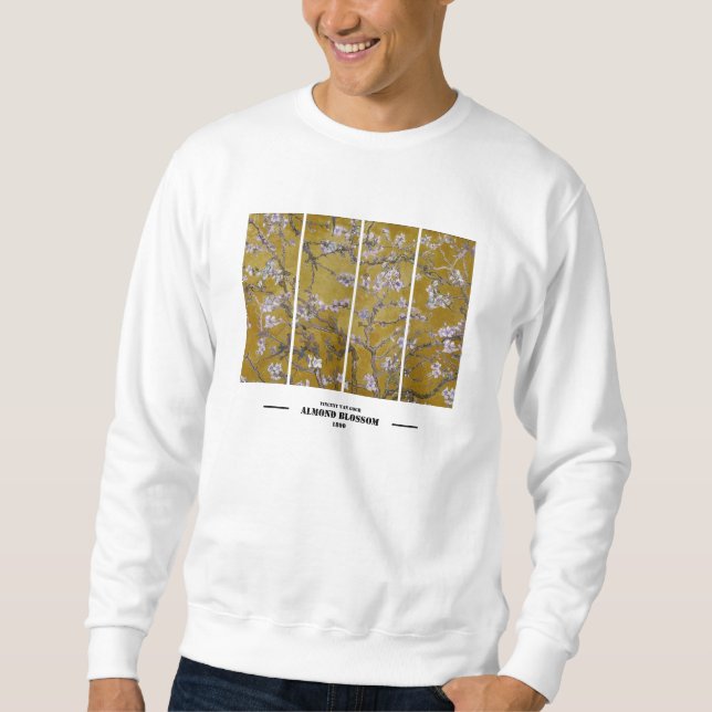 Sweatshirt Vincent Van Gogh Floraison d'amandier (Devant)