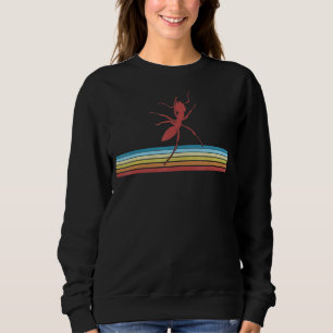 Sweatshirt Vintag Entomologiste de l'insecte Grunge Retro Ant