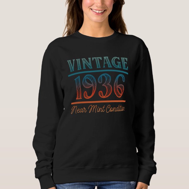 Sweatshirt Vintage 1936 Near Mint Condition (Devant)