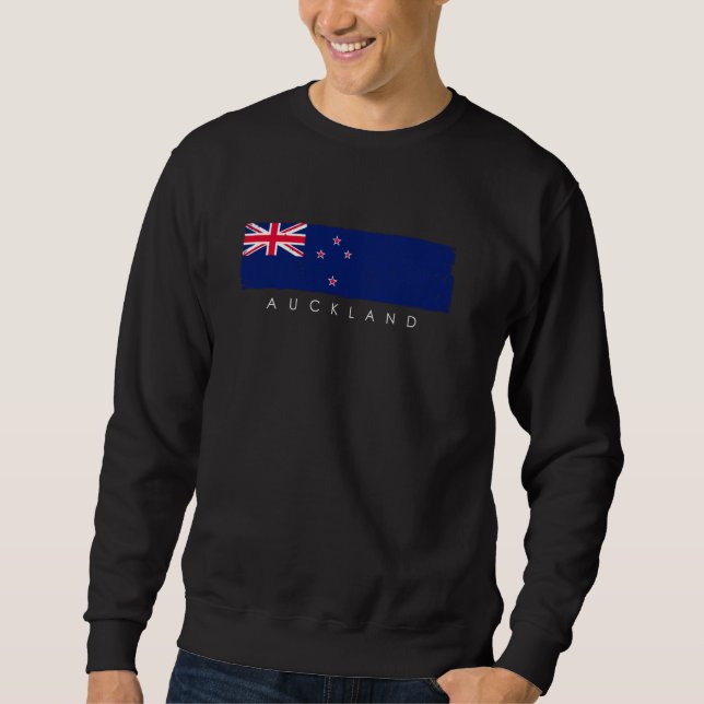 Sweatshirt Vintage Auckland Nouvelle-Zélande vacances Nouvell (Devant)