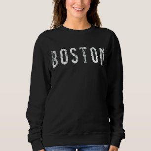 Sweatshirt Vintage Boston Massachusetts Vêtements désistés