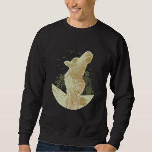 Sweatshirt Vintage Camel Réaliste Camel Amoureux des animaux