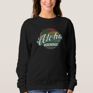 Sweatshirt Vintage classique Aloha Hawaii Paradise