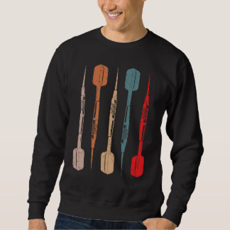 Sweatshirt Vintage Darts Board Pub Darts Champion Dit Qu