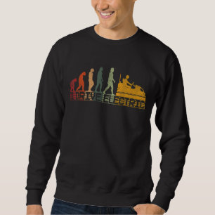 Sweatshirt Vintage Evolution Voiture Scooter Electrique Condu