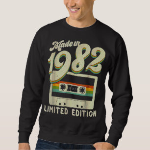 Sweatshirt Vintage Fabriqué En 1982 40e Anniversaire