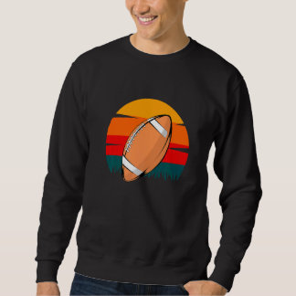 Sweatshirt Vintage Football Football Player Soccer Fans Wome
