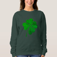 Vintage Green Lucky Clover St. Patrick's Day