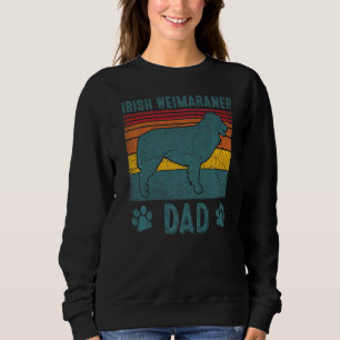 Sweatshirt Vintage Irlandais Miniature American Shepherd Papa