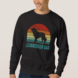 Sweatshirt Vintage Leonberger Dad  Dog