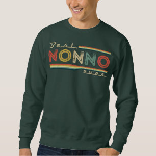 Sweatshirt Vintage Meilleur Nonno Jamais Retro Cadeau Pour Pè