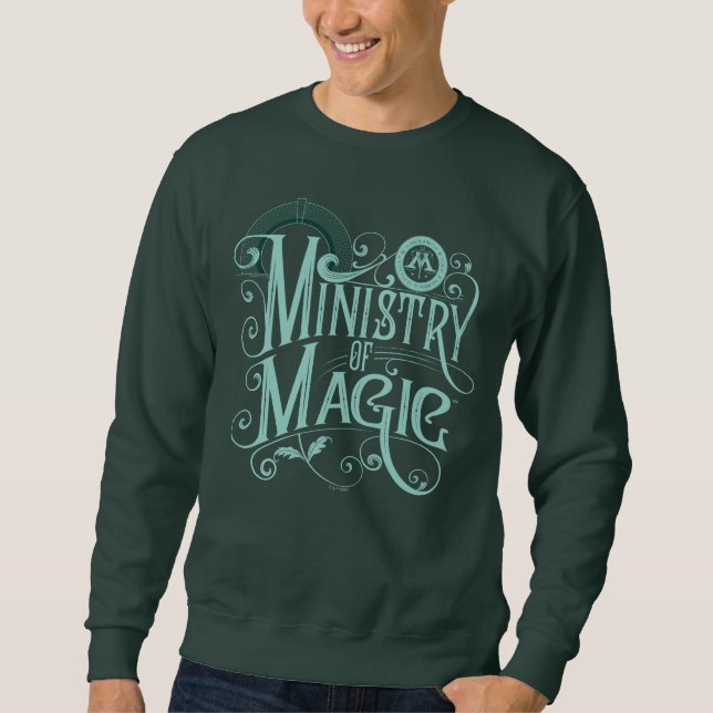 Sweatshirt Vintage MINISTRY OF MAGIC™ Graphic (Devant)