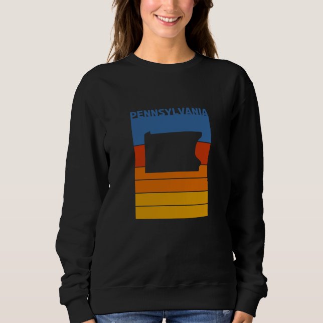 Sweatshirt Vintage Pennsylvania State of Pennsylvania Vintage (Devant)