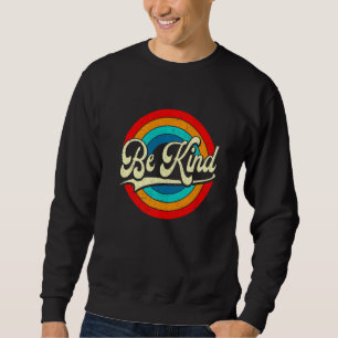 Sweatshirt Vintage Retro Be Genre Lgbt Support Gay Lesbian Tr