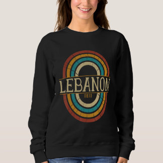 Sweatshirt Vintage Retro Lebanon Ohio OH Souvenirs