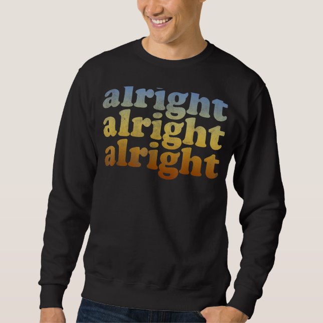Sweatshirt Vintage Retro les années 70 (Devant)
