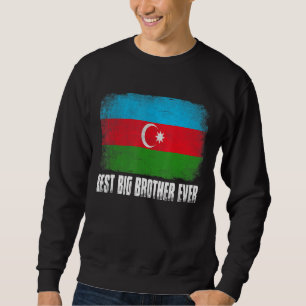 Sweatshirt Vintage Retro Meilleur Grand Frère Jamais Hommes A
