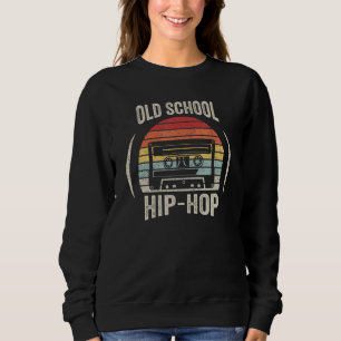 Sweatshirt Vintage Rétro Vieux Hip hop de l'école 80s 90s Cas