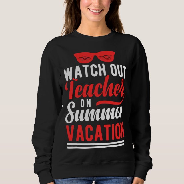 Sweatshirt Vintage Surfer Retro Surfing Beach Summer Vacation (Devant)