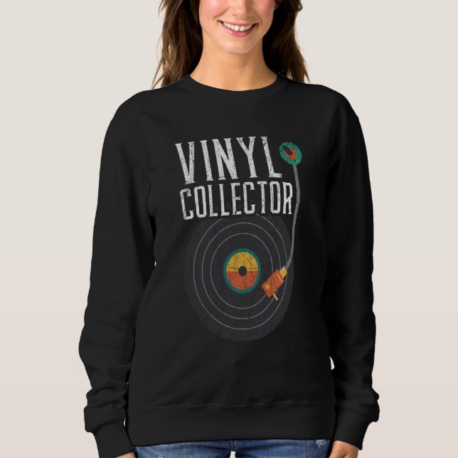 Sweatshirt Vinyl Collector Vinyl Record Player Music  1 (Devant)
