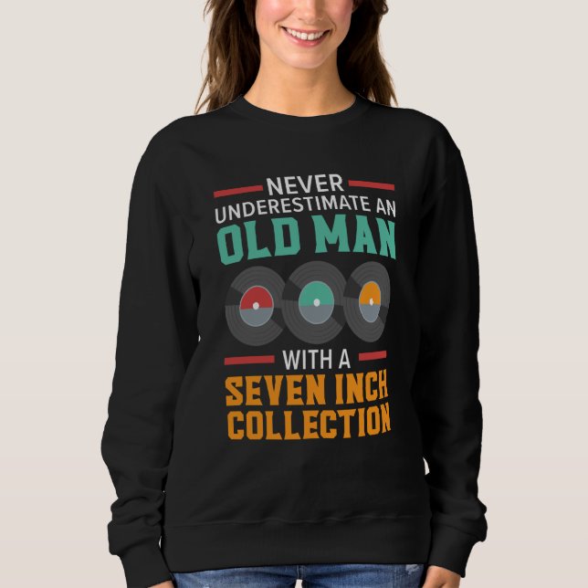 Sweatshirt Vinyl Record Player Music Record Collector (Devant)
