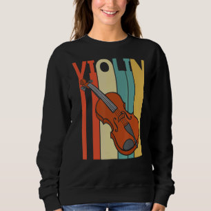 Sweatshirt Violoniste instrument de musique violon