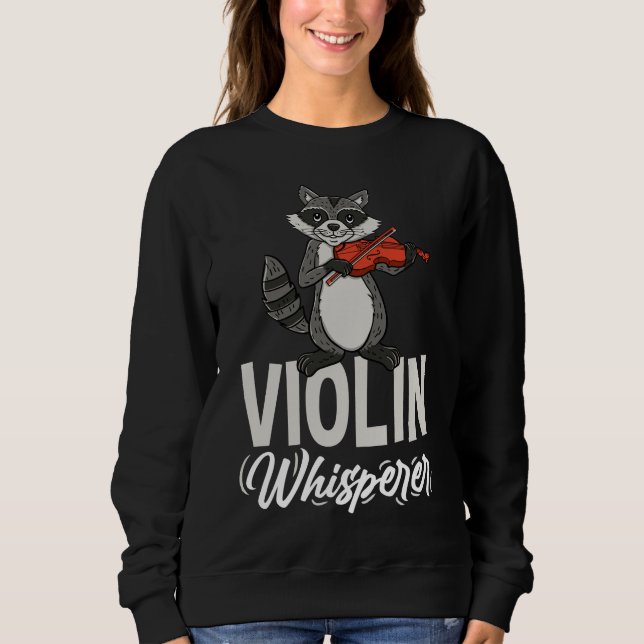 Sweatshirt Violoniste violoniste du violon Whisperer (Devant)