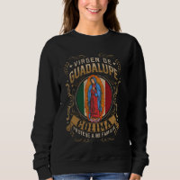 Virgen de Guadalupe protéique a nuestras familias