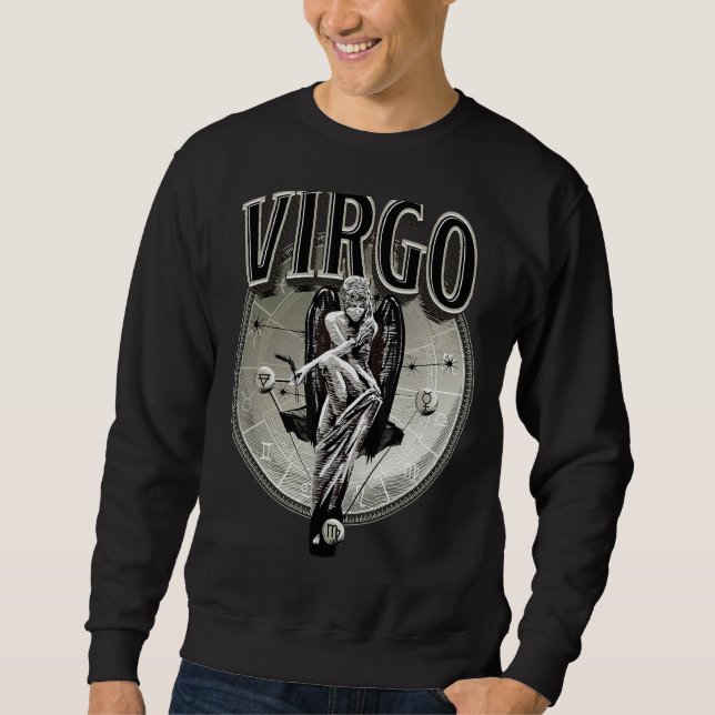 Sweatshirt Virgo Men SIGNE Zodiaque Virgo (Devant)
