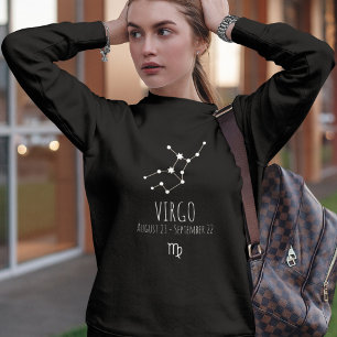Sweatshirt Virgo   Personalized Zodiac Constellation