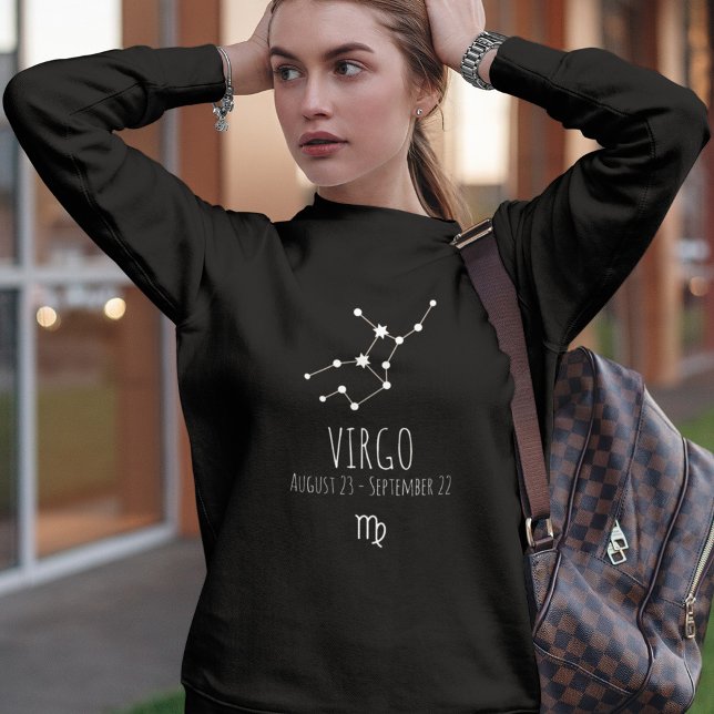 Sweatshirt Virgo | Personalized Zodiac Constellation (Créateur téléchargé)
