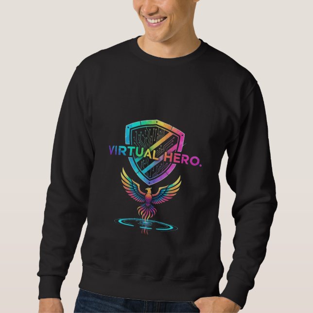 Sweatshirt Virtual Hero (Devant)