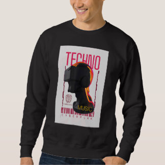 Sweatshirt Virtual Reality Gaming Techno Cyberpunk Music